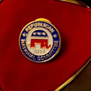 Republican Party Pin